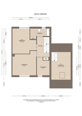 Floorplan - Hoeghen Camp 3, 4161 BE Heukelum